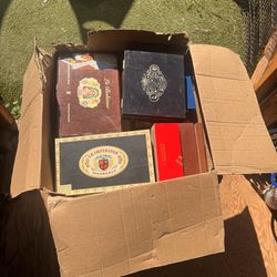 Cigar Boxes Empty