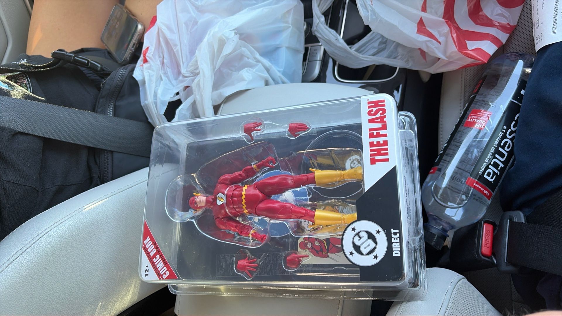 Flash Action Figure In Cludes Comic