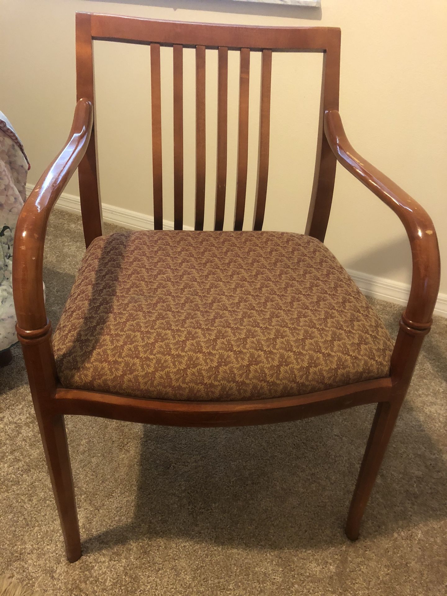 Lacquer wood chair