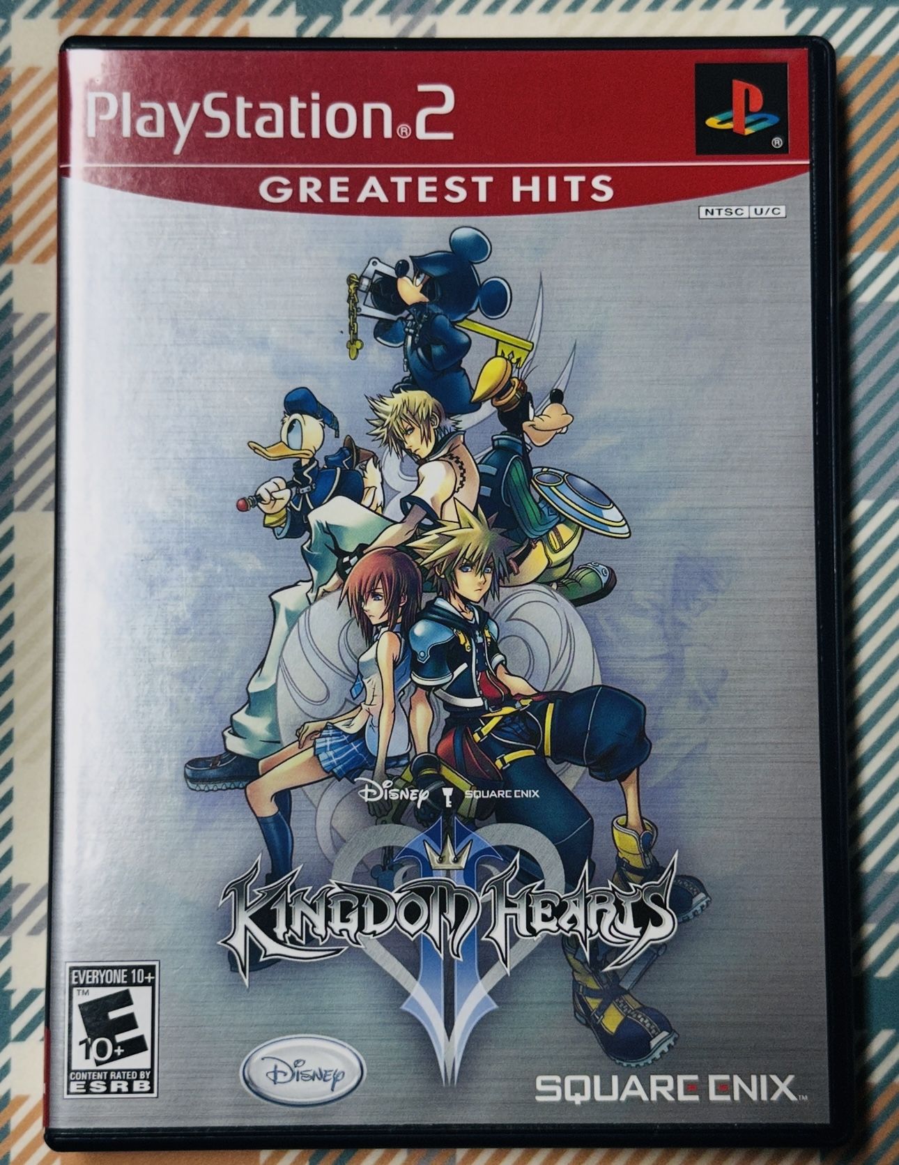 PS2 Kingdom Hearts II Greatest Hits Sony Playstation 2 Tested With Manual!