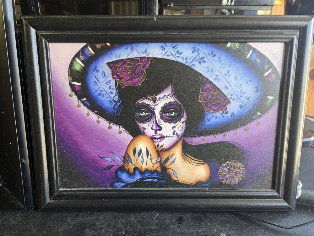Day Of The Dead Canvas