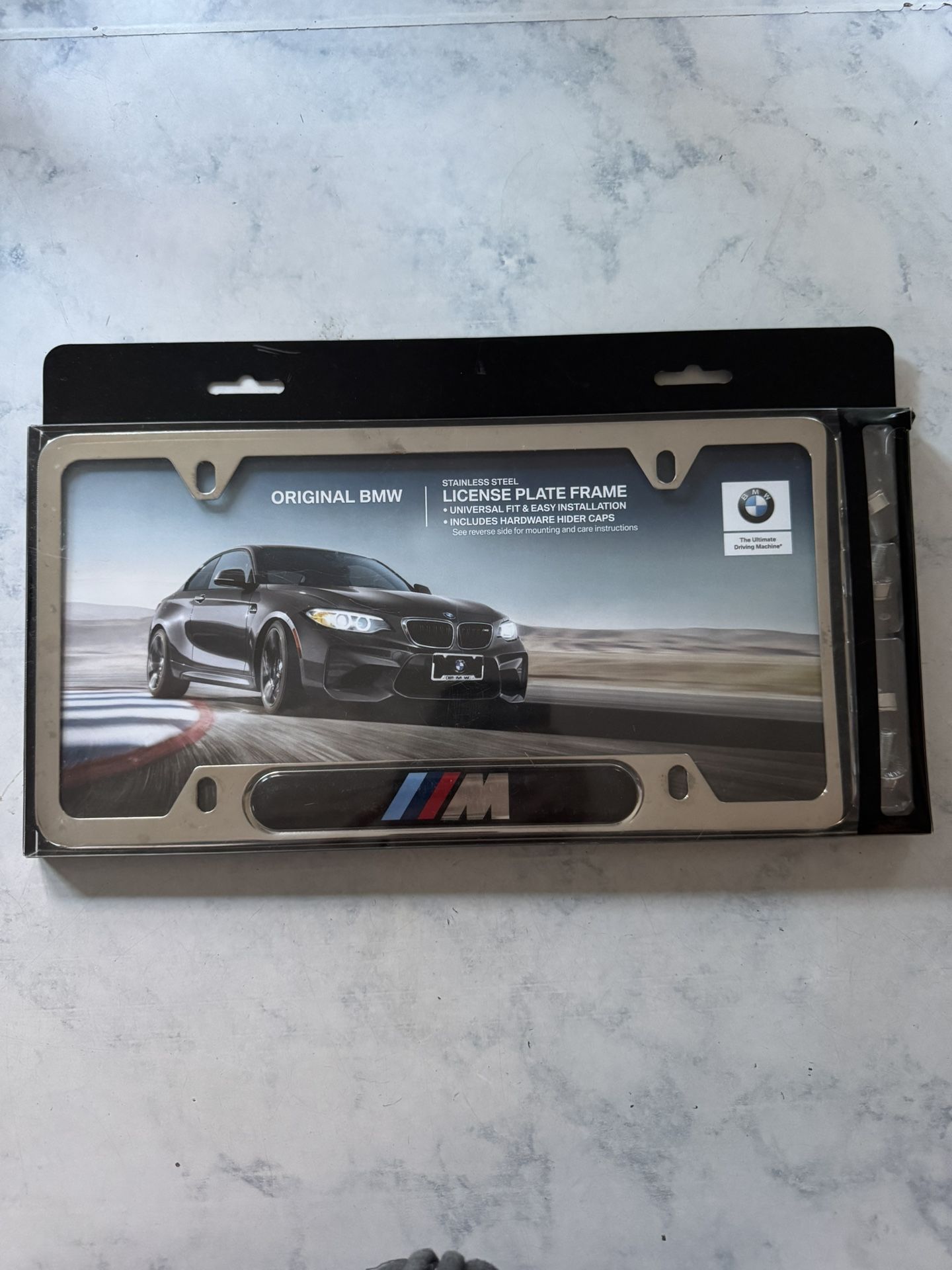 BMW M Performance Chrome License Plate Frame