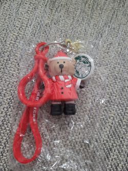 Starbucks Christmas Keychain