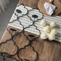 Candle Holder With Candles