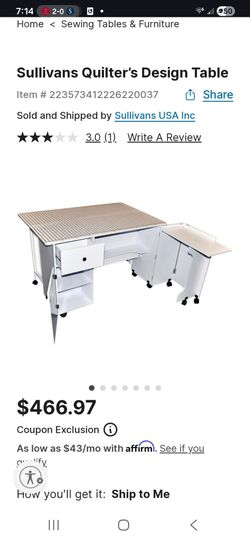 quilting table