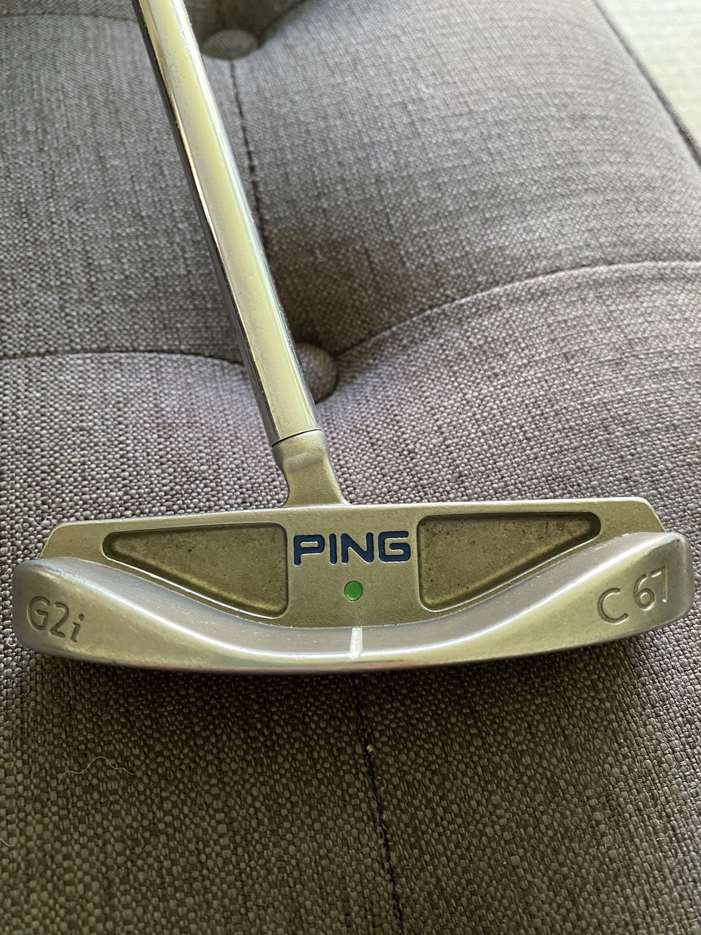 Golf PING Putter G2i C67 Blade Green Dot Men’s RH In good condition