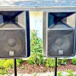 Electro-Voice SX200 300 Watt Passive PA Monitors (PAIR)