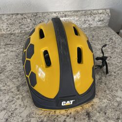 Cat Yellow Kid Bike Helmet 