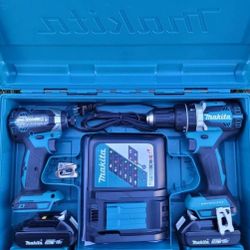 New Makita 18v LXT Brushless Hammer Drill & Impact Driver Kit Cordless $200 Firm, Pickup Only