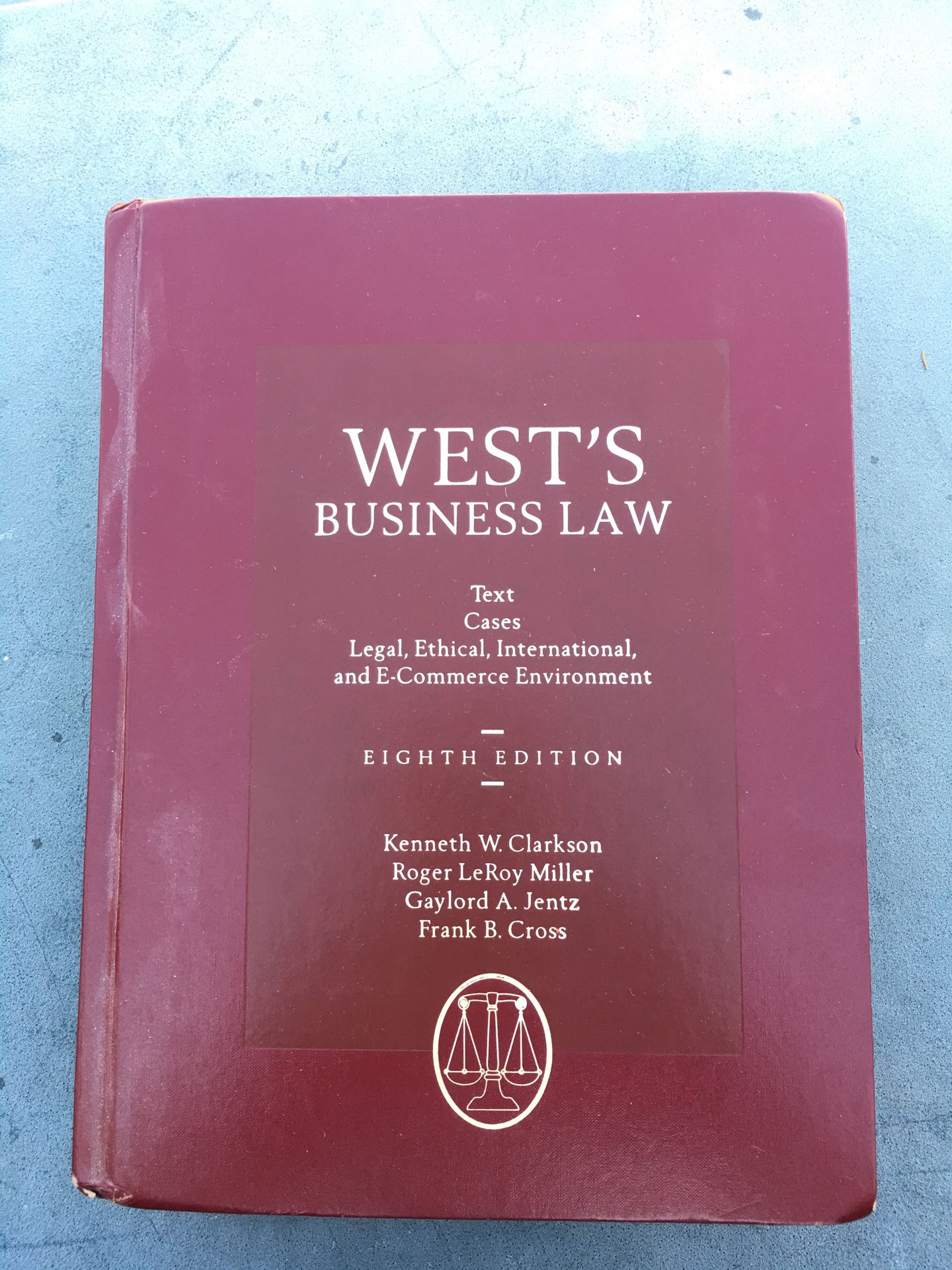 West’s business law 8th edition