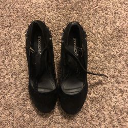 Wedge Heels With Spikes