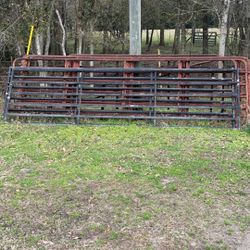 2- 16ft Farm Gates