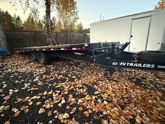 2024 Pj tilt flatbed trailer