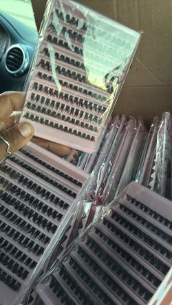 Individual Cluster Lash Extensions Trays – Lot