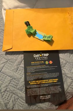 Day trip GA Saturday and Sunday ticket