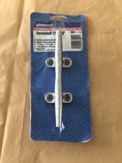 Attwood Stainless Steel 6” Cleat