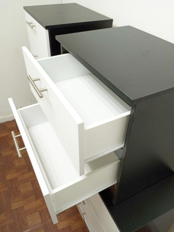 NEW DRESSER CHEST AND 2 NIGHTSTANDS. MIRROR NOT INCLUDED. ALSO SOLD SEPARATELY