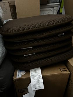 Gorilla Grip Brown Chair Cushions* New * Set Of 6 for Sale in Las