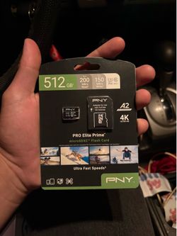 PNY PRO Elite Prime 512GB microSDXC Flash Card