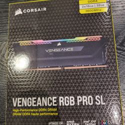 Corsair Vengeance Rgb Pro Sl 32gb 3600MHz