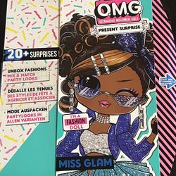 LOL Surprise OMG Present Surprise Fashion Doll Miss Glam