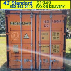 40’ Shipping Container - WWT/CW