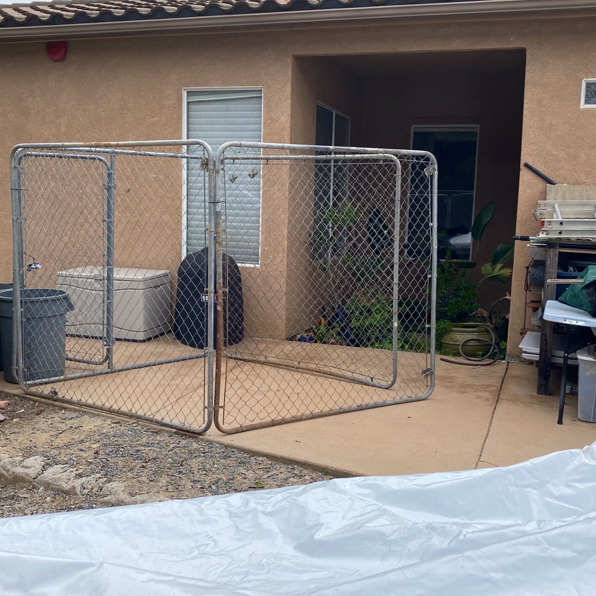 Chain Link Fence Panels 4 Total -$100 Each