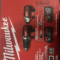 Milwaukee M18 Compact 2 Tool Combo Kit