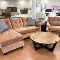 New 90” Reversible Chaise Sofa