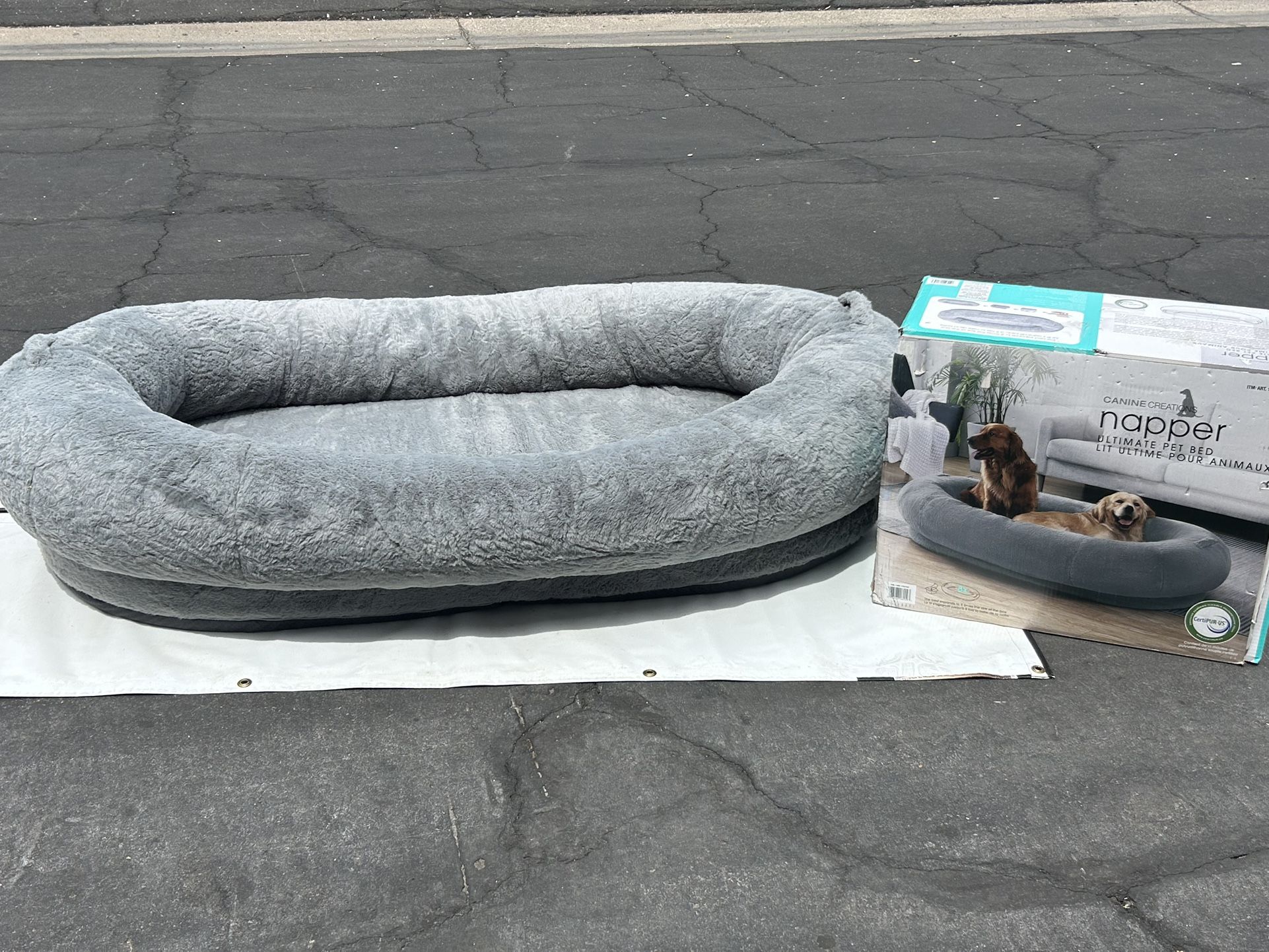 Huge Dog Bed - Napper Ultimate Dog Bed