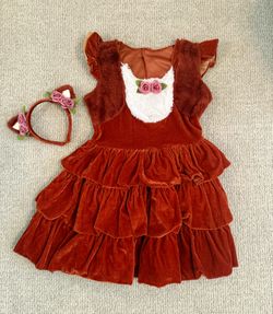 Fox Costume - Girl Size 8-10