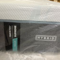 Tempurpedic Supreme Medium Hybrid King Size 76x80"