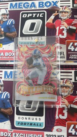 Jahmyr Gibbs rookie card 21/399