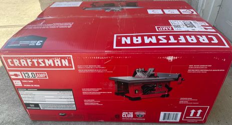 CRAFTSMAN 8.25-in 13.0 -Amp 120 - Volt Portable Table Saw