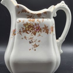 Henry Alcock English Ceramic Water Pitcher