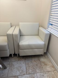 White Lounge Chairs