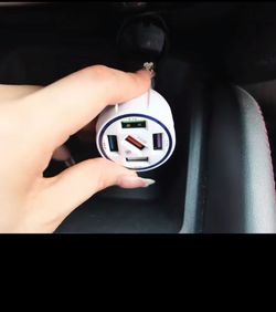 USB C Car Charger, 4-Port USB-C&USB-A Car Charger Adapter Fast Charging USB C Cig Lighter Adapter/ Cargador