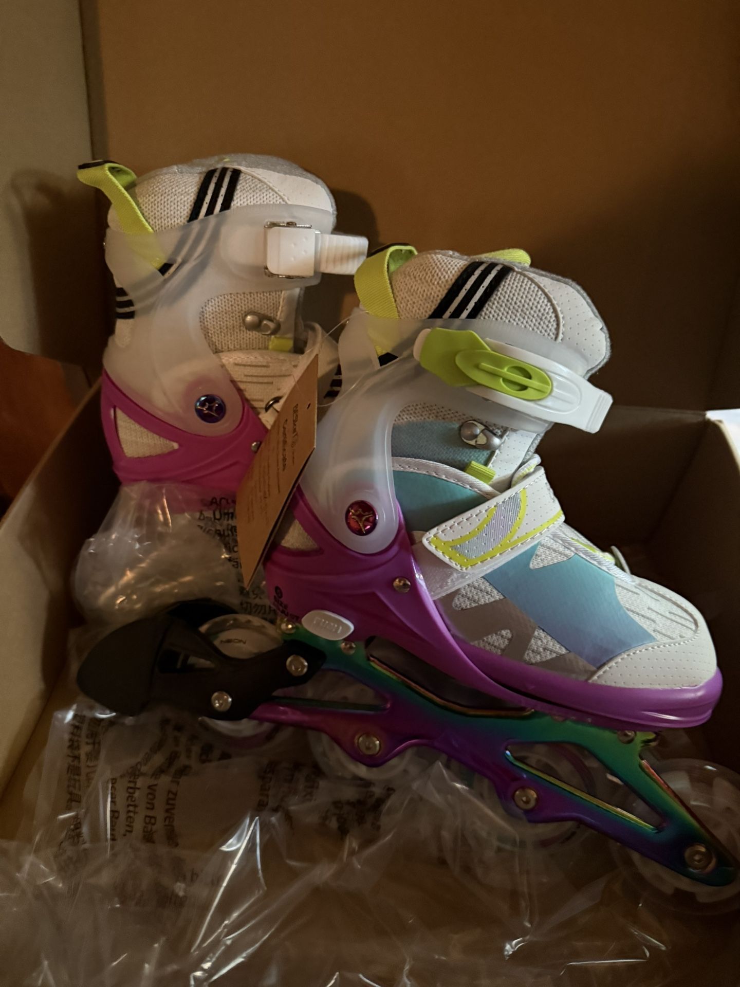 Light Up Inline Skates Girls