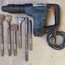 BOSCH SDS Max Rotary Hammer + Drill bits