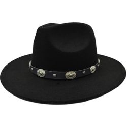 WESTERN COWBOY HAT BLACK 