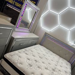 LED STYLISH BEDROOM SET