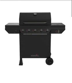 Nexgrill 5-Burner Propane Gas Grill in Graphite Black