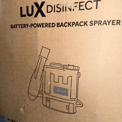 Battery Powered Backpack Sprayer Lux Disinfect