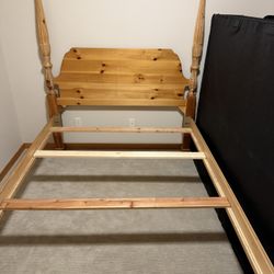 Queen Bed Frame. Pine Wood