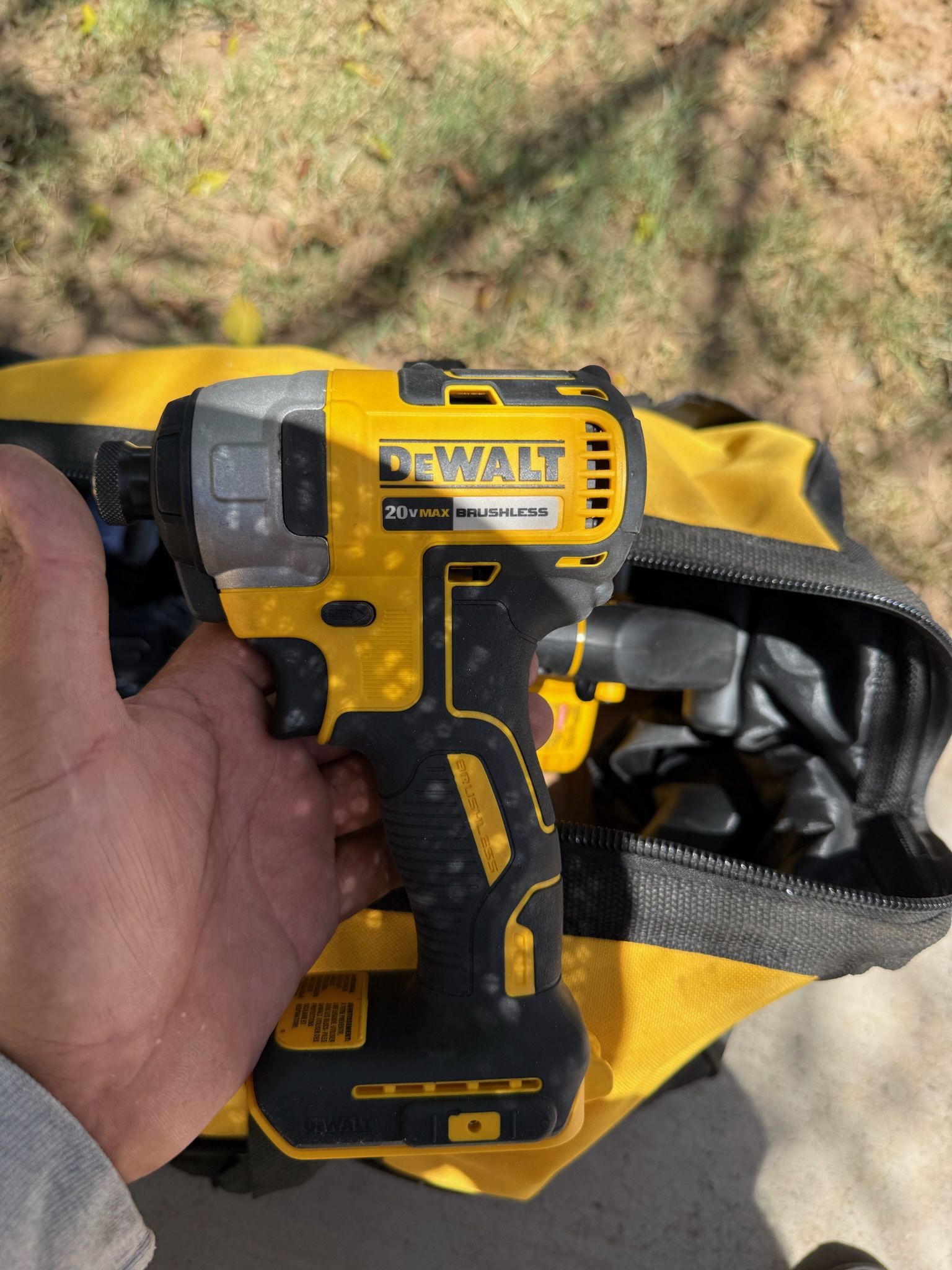 New Dewalt Brushless Impact Drill Only Tool 
