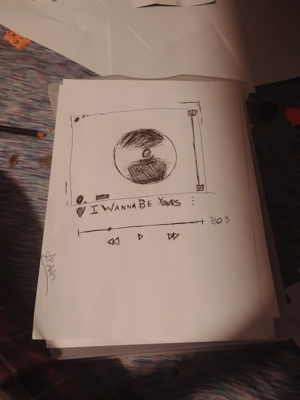 I Wanna Be Yours By Artic Monkeys Handmade
