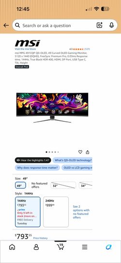 Gaming Monitor
