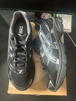 ASICS Gel-1130 Black Pure Silver Size 8.5