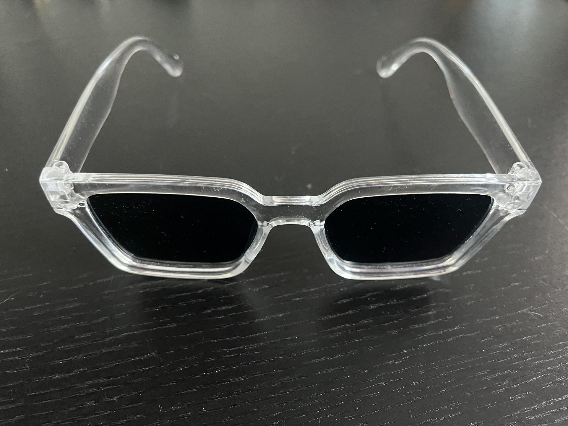 Clear Frame Unisex Sunglasses