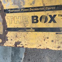 The box temporary power Distribution center